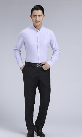 紫色男款牛津紡